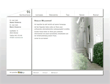 Tablet Screenshot of dr-vossmeyer.de